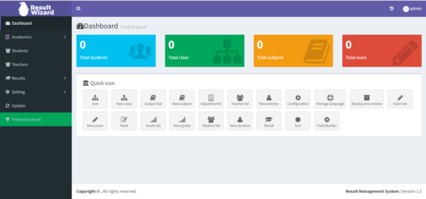 Result - Result Management System - Image 3