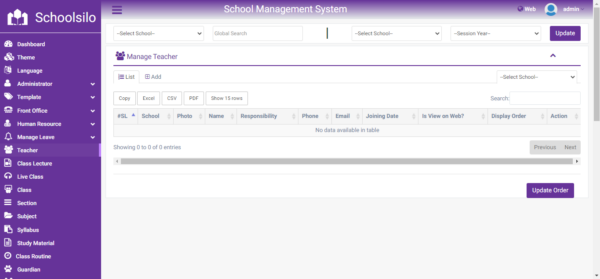 Multischool - Multi-School Management System - Image 3